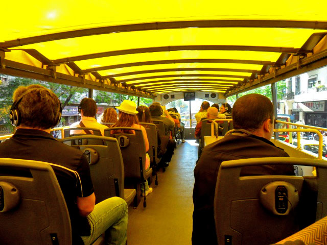 Buenos Aires Bus, interior