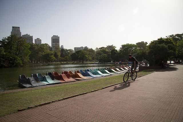 O Rosedal de Palermo, pedalinho (Foto: Estrella Herrera)