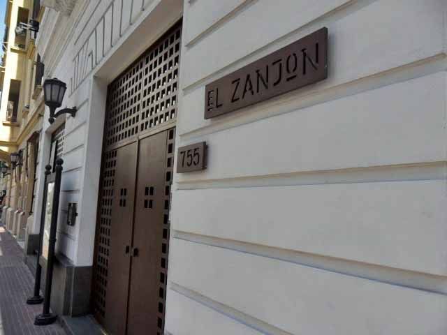 El Zanjón de San Telmo, porta de entrada