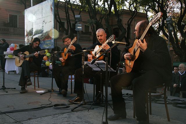 Feira de Mataderos, músicos (Foto: buenosairesprensa)