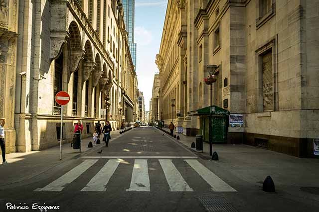 Feriados em Buenos Aires, rua