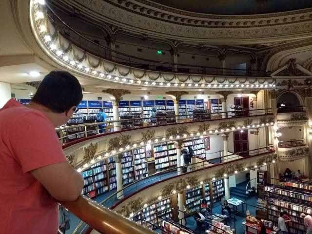 Minha experiência em Buenos Aires, Livraria El Ateneo 