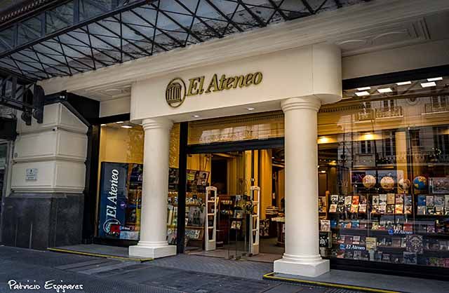 Livraria El Ateneo, entrada