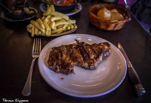 Parrilla Don Julio, bife de chorizo