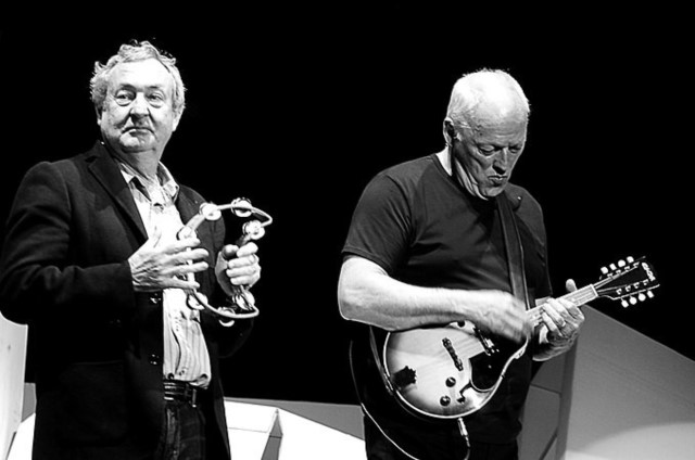 David Gilmour e Nick Mason