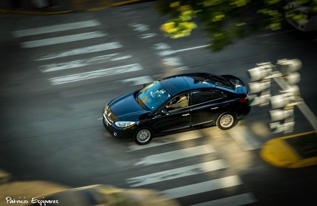 Uber em Buenos Aires, panning