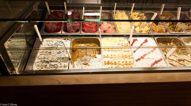 Sobremesas típicas da Argentina, helado (Foto J. Dimas)